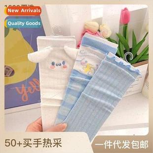 calf spring summer socks fall mid and Japanese womens