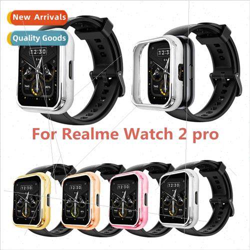 适用 Realme Watch2 pro watch plating protective case PC colo