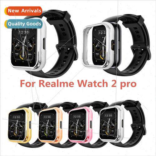 适用 Realme Watch2 pro watch plating protective case PC colo
