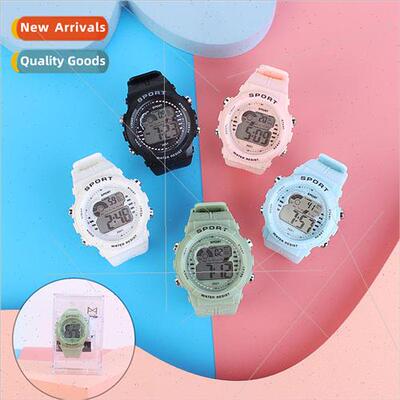 Gentleman meow 1025 model small dial macaron multifunction e
