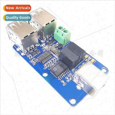 Quad USB Isolator USB HUB Isolation Module Coupling Protecti