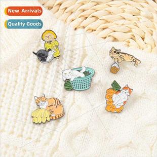 animal brooch metal Creative creative small badge oddball