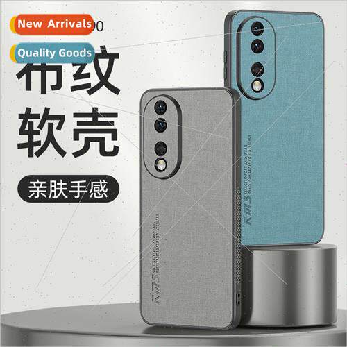 适用 Honor 90Pro business phone case X50i cloth pattern full