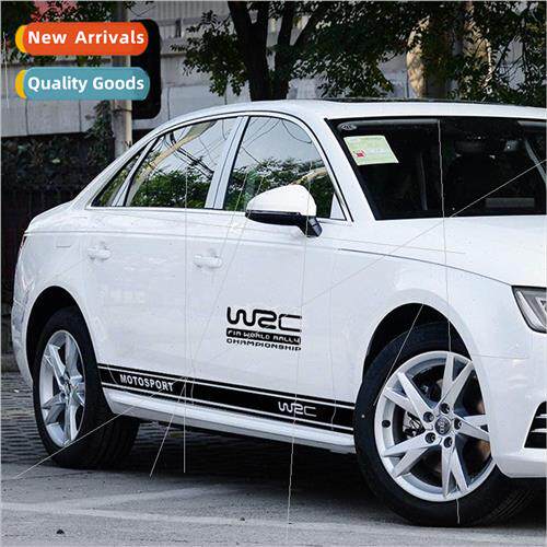 Car stickers full body waistline WRC race side skirt full ca
