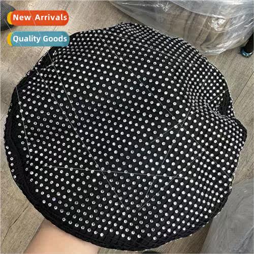 French senior texture beret female ins wind temperament rhin