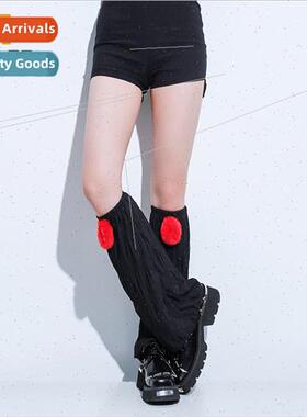 2022 Christmas dress  sexy Christmas black fur ball Christma