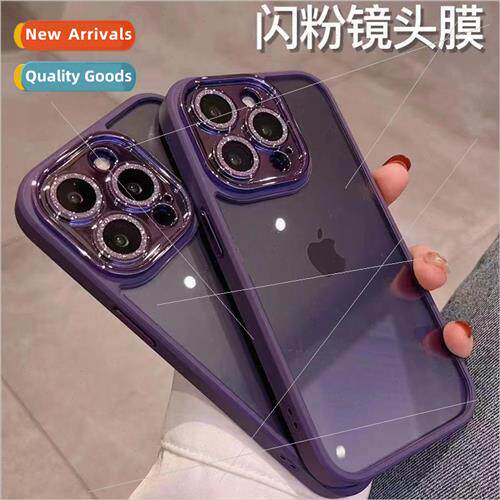 适用 iPhone 14 electroplating glitter lens film Apple 12 pho