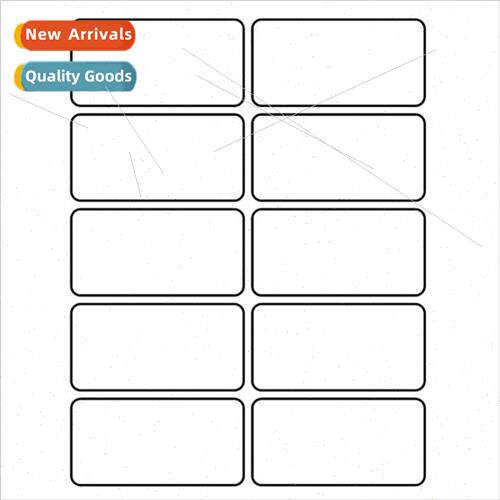 Blank zer Stickers High Temperature Resistant Tearable Refri