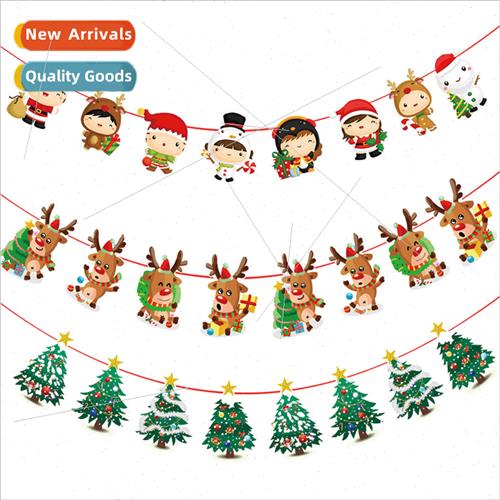 2023 U.S. new Christmas decorations school supermarket scene