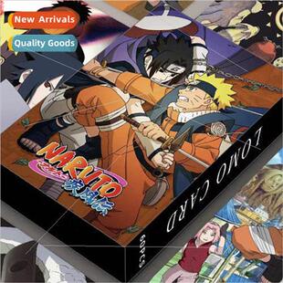 60 Naruto double-sided small card LOMO card anime and manga