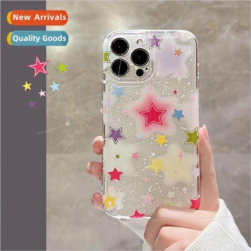 INS full screen colorful stars 适用 iPhone12/11 Apple 13Prom