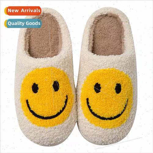 Smiley Korean fall and winter men and women couple cotton sl