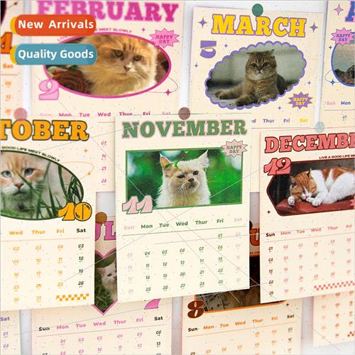 Twilight cat radio series desk calendar cartoon American cut