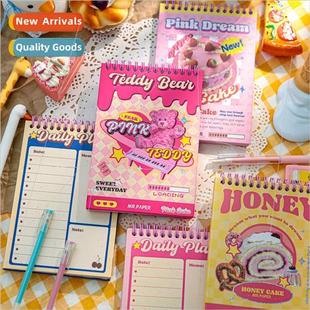 Coil book dessert vending machine series cute cartoon bear h