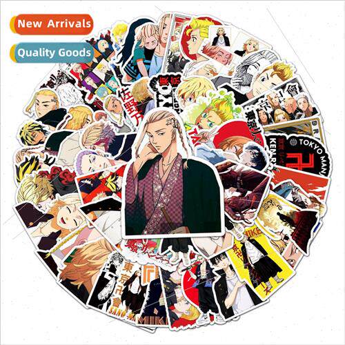 50 Tokyo Avengers Anime ggage Stickers Creative Trend Graffi