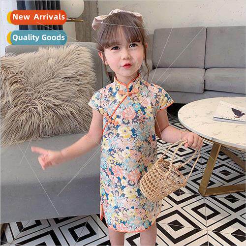 Children 2023 summer new girls Chinese  little princess dres