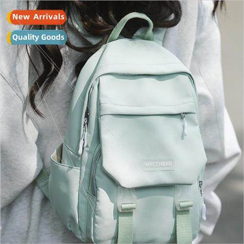ghtweight small backpack autumn and winter new simple solid