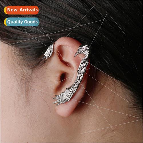 Vampire Black Raven Dodo Gothic Earrings punk metal earrings