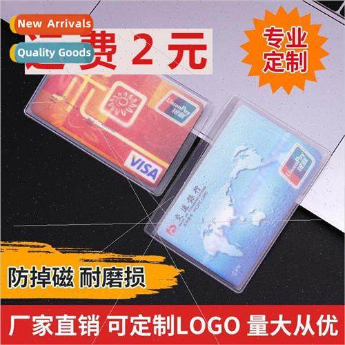 Transparent ID card holder ID card waterproof protective sle