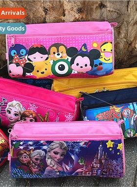 Korea creative cute cartoon pencil bag 适用 elementary schoo