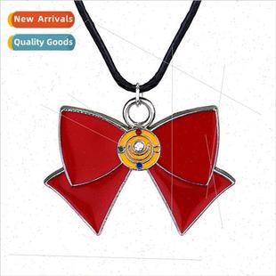 alloy pendant bow Girl girl moon Warrior ice American water