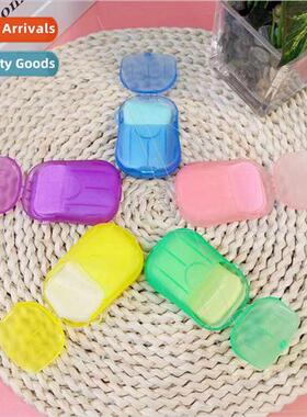 Travel soap tablets boxed soap paper portable hand washing t