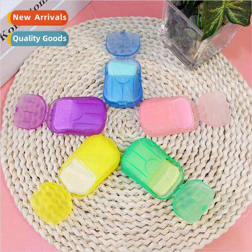 Travel soap tablets boxed soap paper portable hand washing t