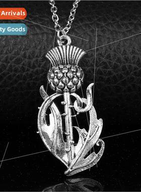 Popular Jewelry Ancient Battlefield Legend Irish Flower Leaf