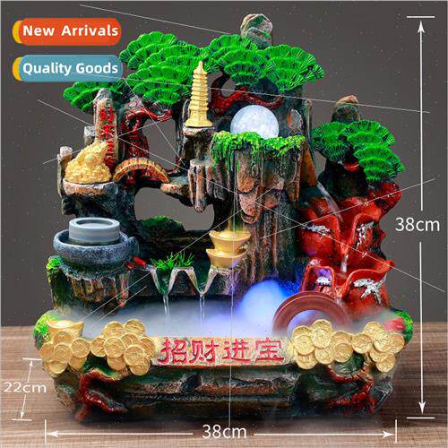 Business gifts feng shui wheel fountain wigwam home alpine f