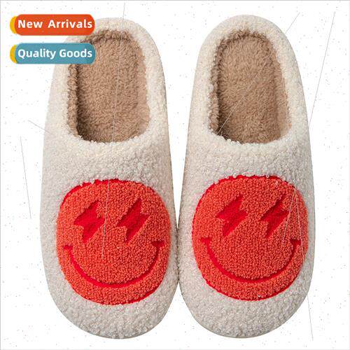 Smiley Korean fall and winter men and women couple cotton sl