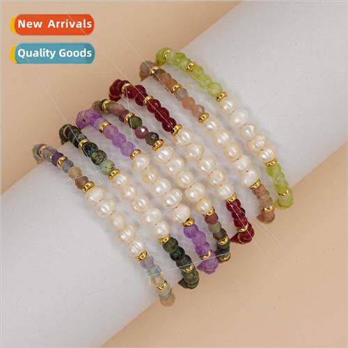 Bohemian  colorful gemstone fashion light luxury fluorite pe