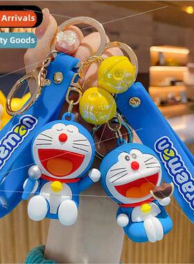 cartoon Doraemon keychain female cute exquisite Tinkerbell c