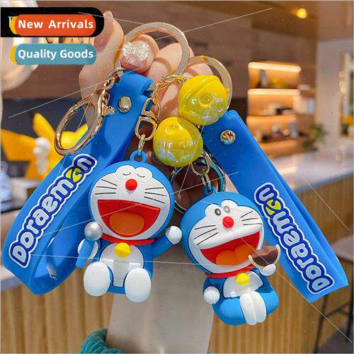 cartoon Doraemon keychain female cute exquisite Tinkerbell c