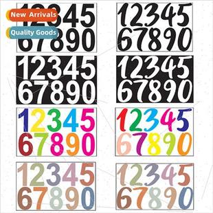adhesive doo inch number mailbox hollow self PVC vinyl New
