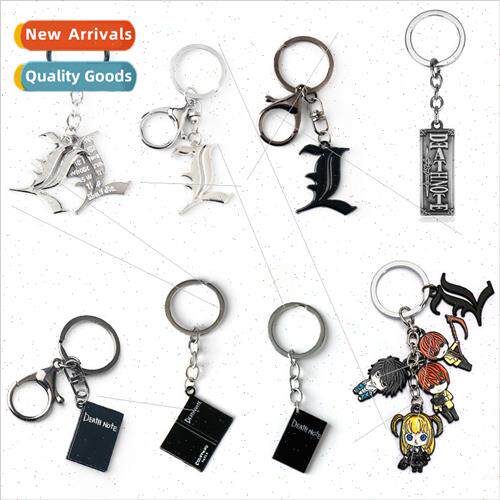 Anime  DEATH NOTE Death Note keychain L night god moon noteb