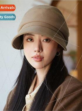 Fashion British  solid color beret retro temperament literar