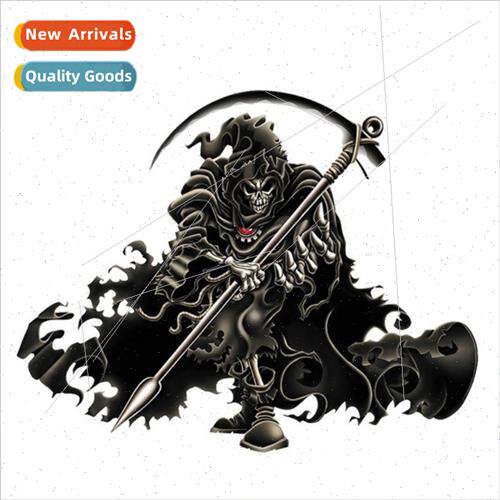 Popular car stickers Grim Reaper Reaper skull motorcycle ele