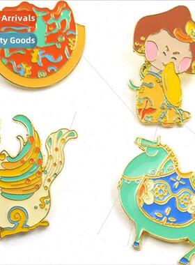 Green Horse Green Code Traveling  Chinese Style Qin Tang Dyn