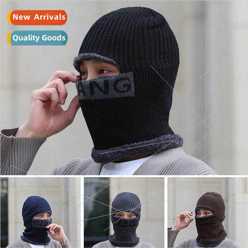 Autumn and winter Korean scarf padded thickened hat mens out