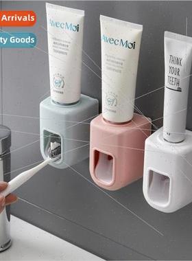 Automatic toothpaste squeezer bathroom bathroom wall hole-fr