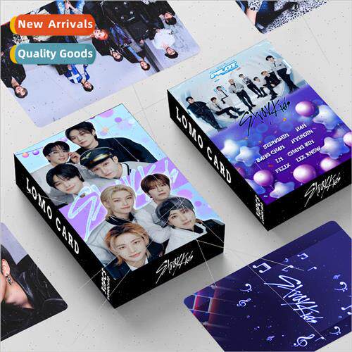 New straykids double-sided 30 small cards asured photo card