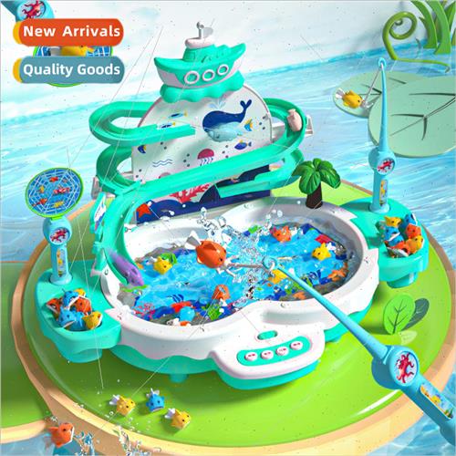 Fishing toys electric magnetic children puzzle 2 a 3 years o