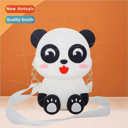 2023 new creative cute cartoon ice panda silicone coin purse
