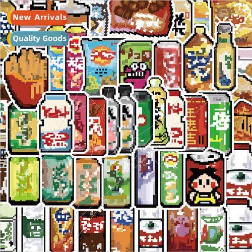 50 pixel  materialized graffiti stickers material phone case