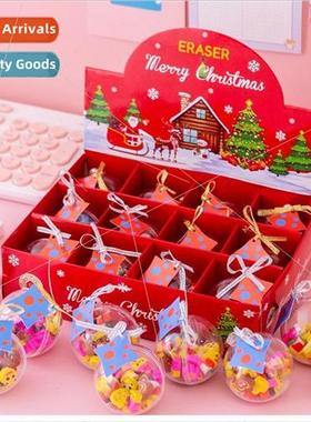 Christmas Ball Eraser Cartoon Christmas Children Small Erase