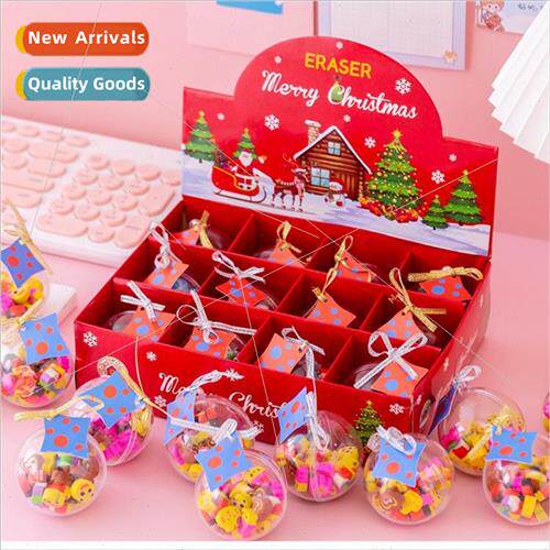 Christmas Ball Eraser Cartoon Christmas Children Small Erase