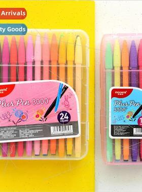 TZ-7 monami3000 watercolor pencils colorful fiber-tip unisex