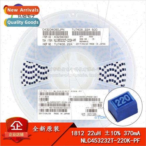 Genuine 1812 22uH 10% 370mA NLC453232T-220K-PF SMT Inductor