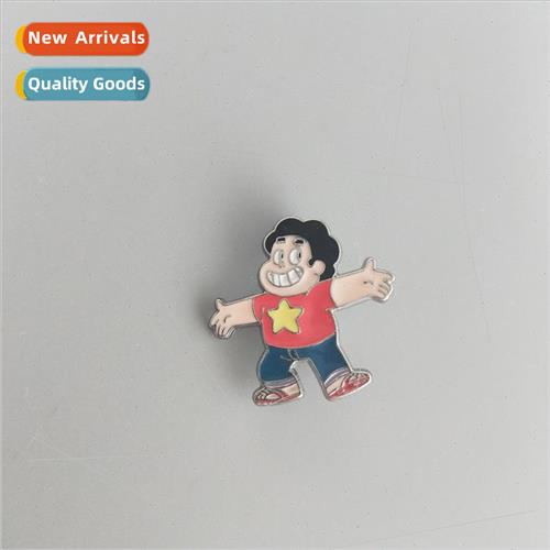 Brooch Series Cosmic Boy Steven cartoon alloy brooch clothin