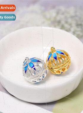 diy material antique cloisonné hollowing incense capsule in